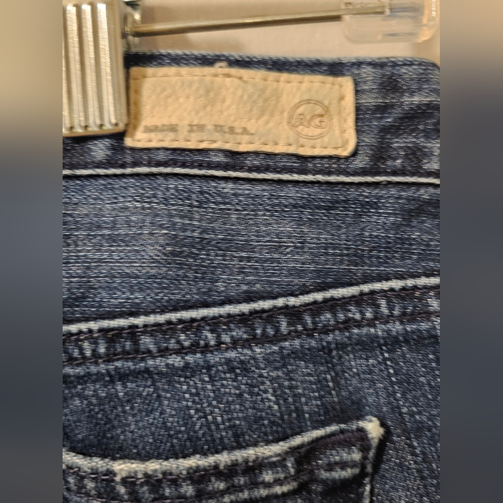 AG Adriano Goldschmied Jeans The Stilt Cigarette Distressed Women’s Size 29R - Picture 9 of 14